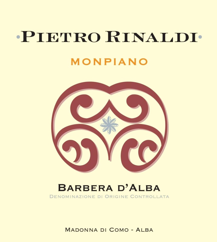 Quinta da Pedra Alta Barbera d'Alba Monpiano 2013 Front Label