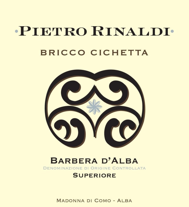 Quinta da Pedra Alta Barbera d'Alba Bricco Cichetta Superiore 2012 Front Label