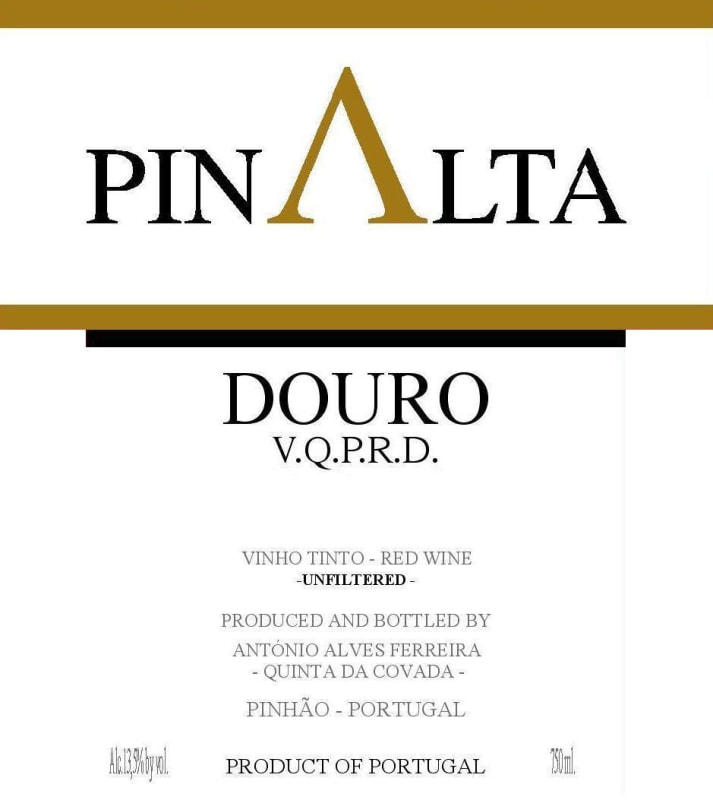 Pinalta Douro 2005 Front Label
