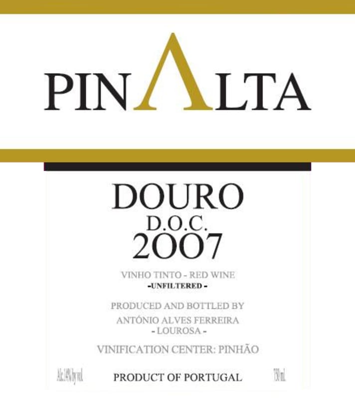 Pinalta Douro 2007 Front Label