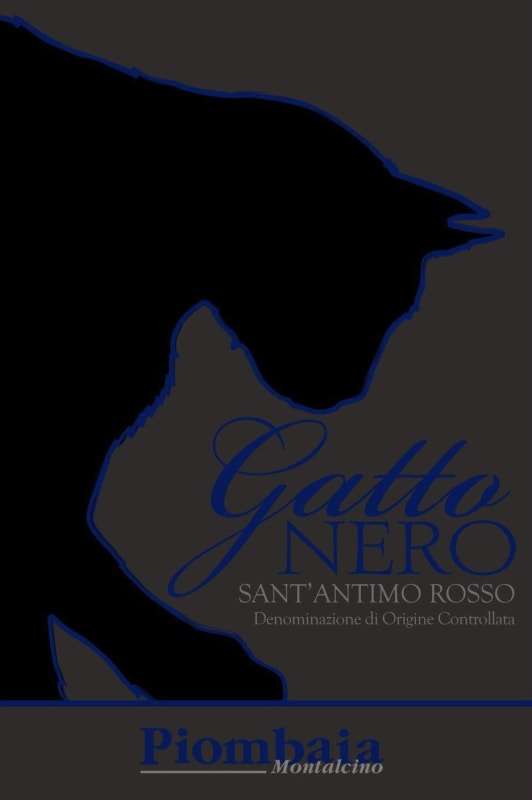 Piombaia Rossi Cantini Sant'Antimo Gatto Nero Rosso 2008 Front Label