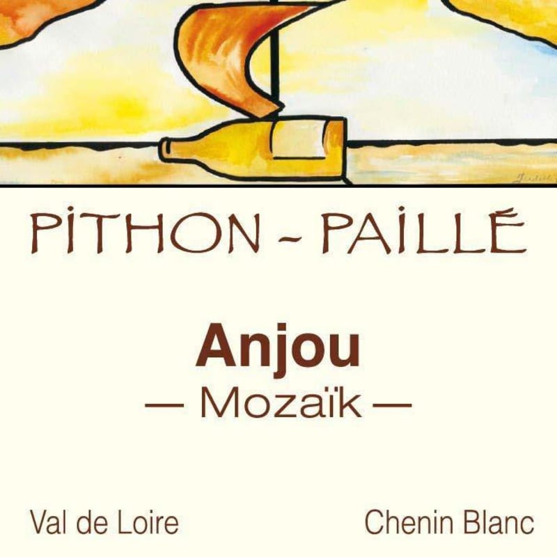 Pithon-Paille Anjou Mozaik Chenin Blanc 2011 Front Label