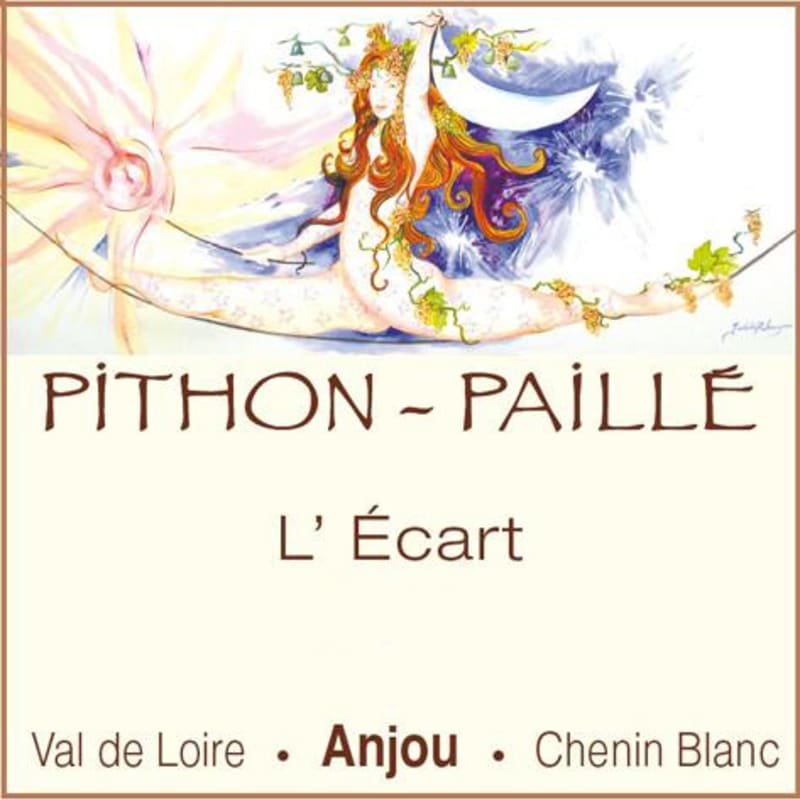 Pithon-Paille Anjou L'Ecart Blanc 2012 Front Label