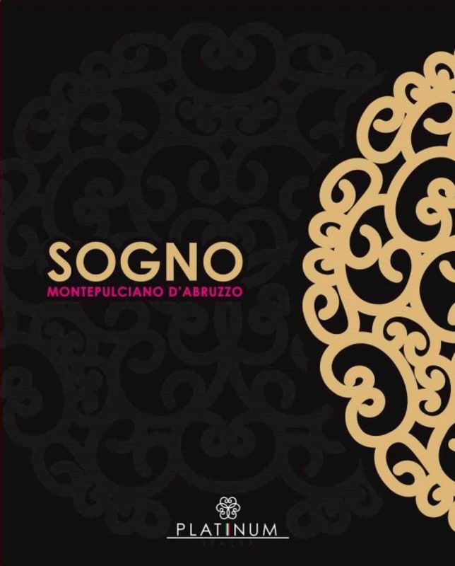 Platinum Italia Sogno Montepulciano d'Abruzzo 2013 Front Label