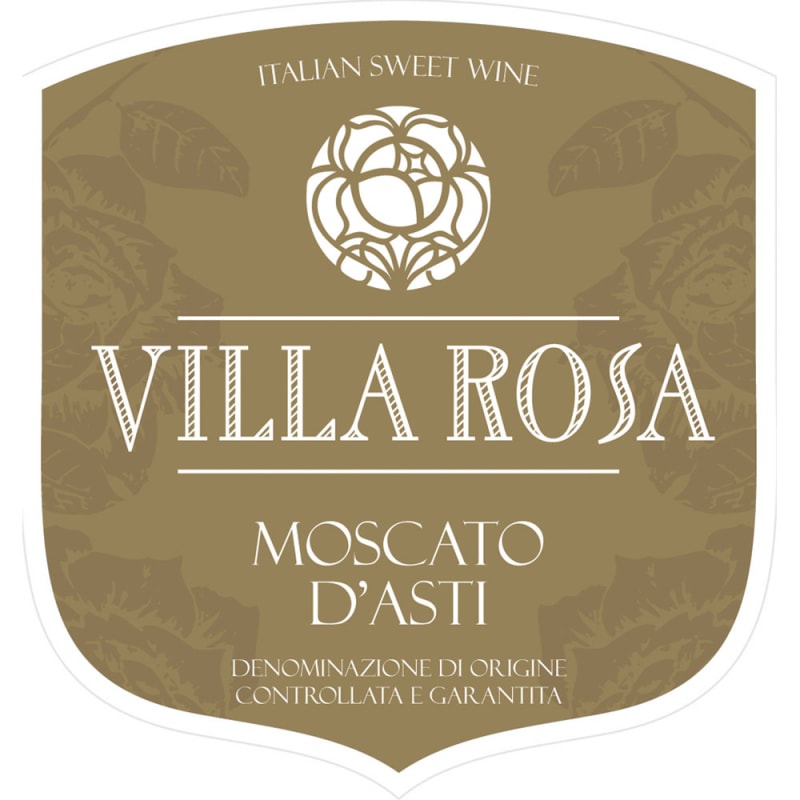 Villa Rosa Moscato d'Asti 2016 Front Label