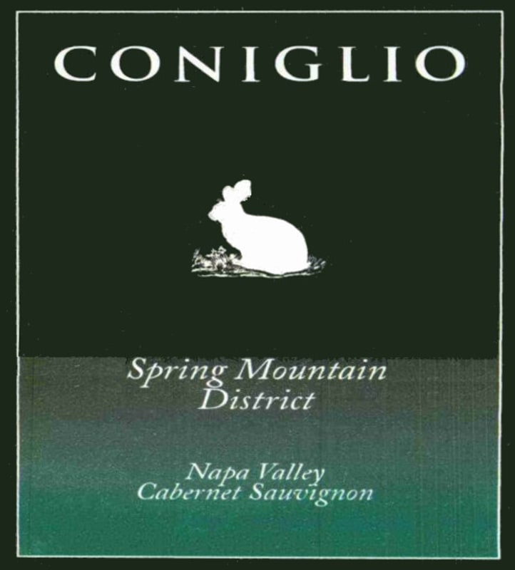 Coniglio Wines Spring Mountain Cabernet Sauvignon 2006 Front Label