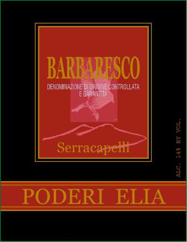 Poderi Elia Serracapelli 2007 Front Label