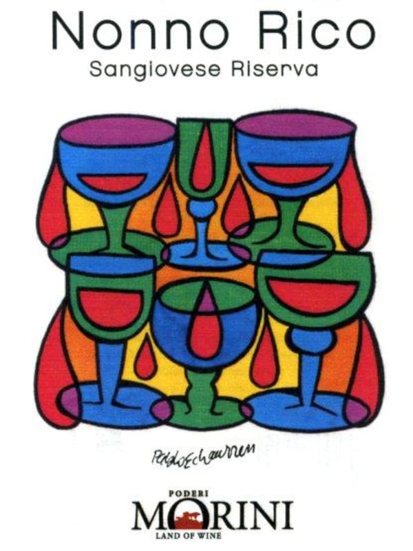 Poderi Morini Sangiovese di Romagna Superiore Nonno Rico Riserva 2011 Front Label