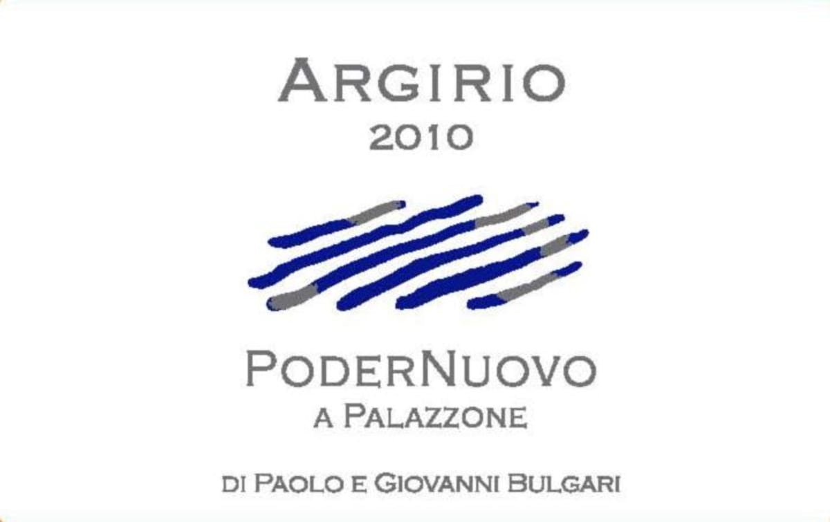 Podernuovo srl Società Agricola Toscana Argirio Rosso 2010 Front Label