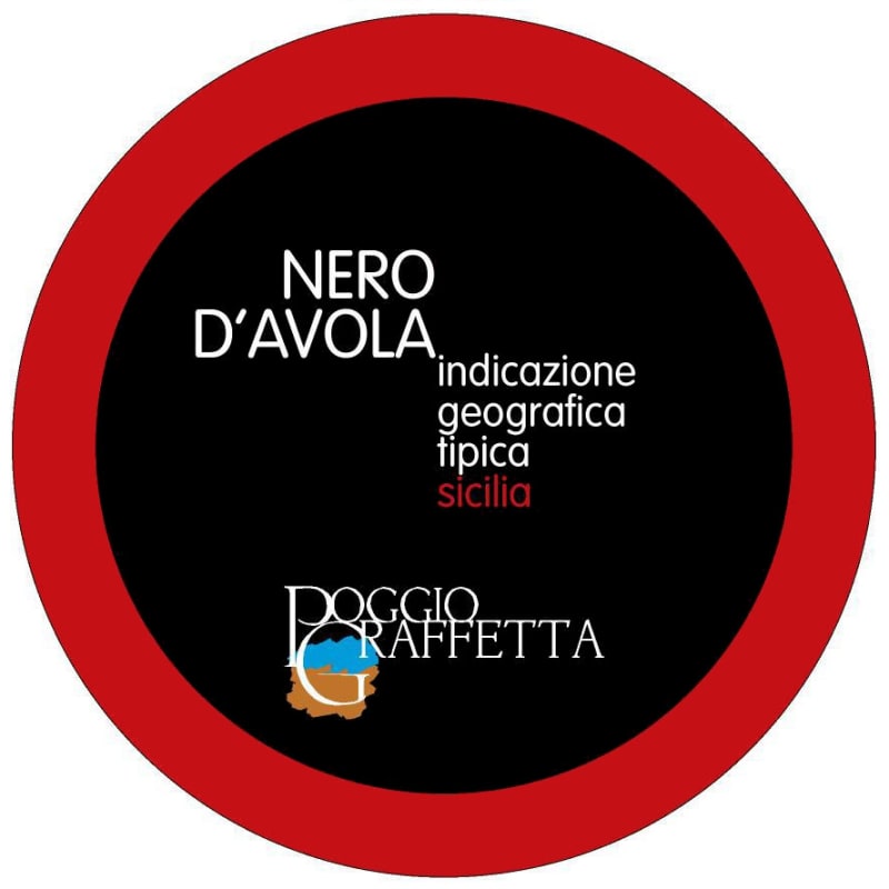Poggio Graffetta Sicilia Nero d'Avola 2013 Front Label