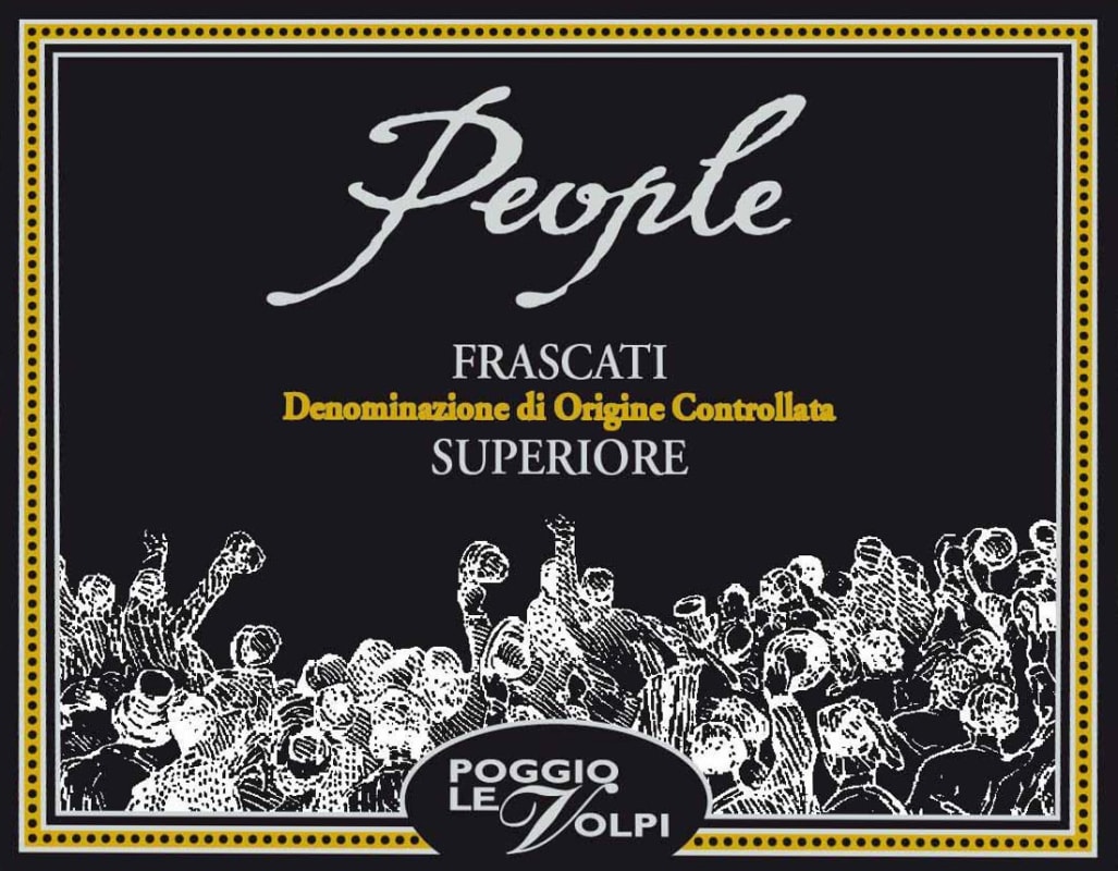 Poggio le Volpi Frascati Superiore People 2013 Front Label