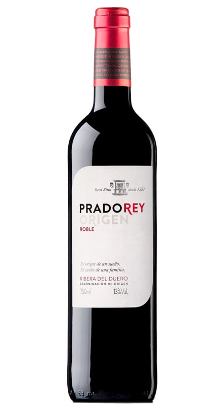 Pradorey Roble 2016 Front Bottle Shot