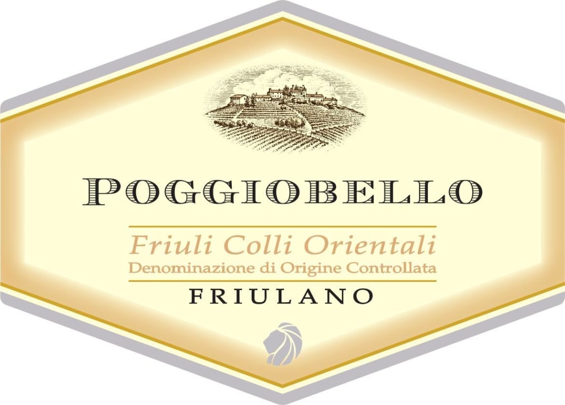 Poggiobello Colli Orientali del Friuli Friulano 2014 Front Label