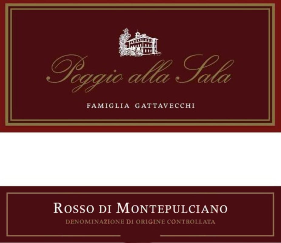 Poggio alla Sala Rosso di Montepulciano 2013 Front Label