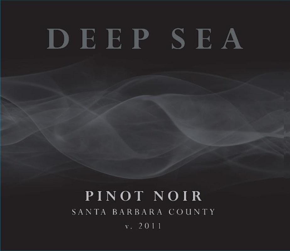 Conway Family Wines Deep Sea Pinot Noir 2011 Front Label