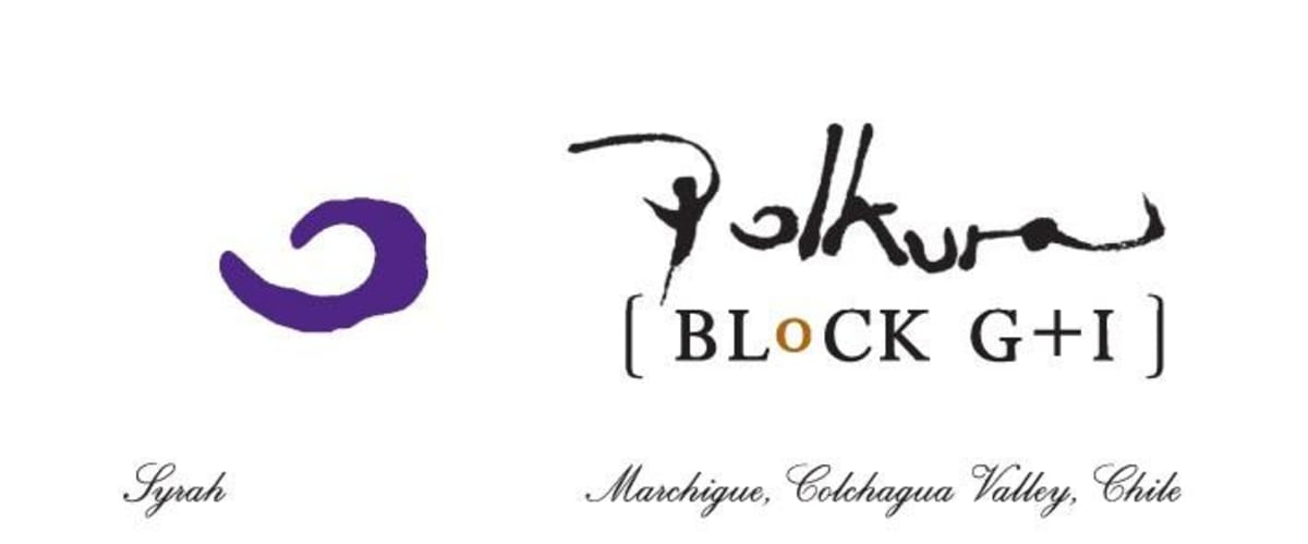 Polkura Block G+I Syrah 2010 Front Label