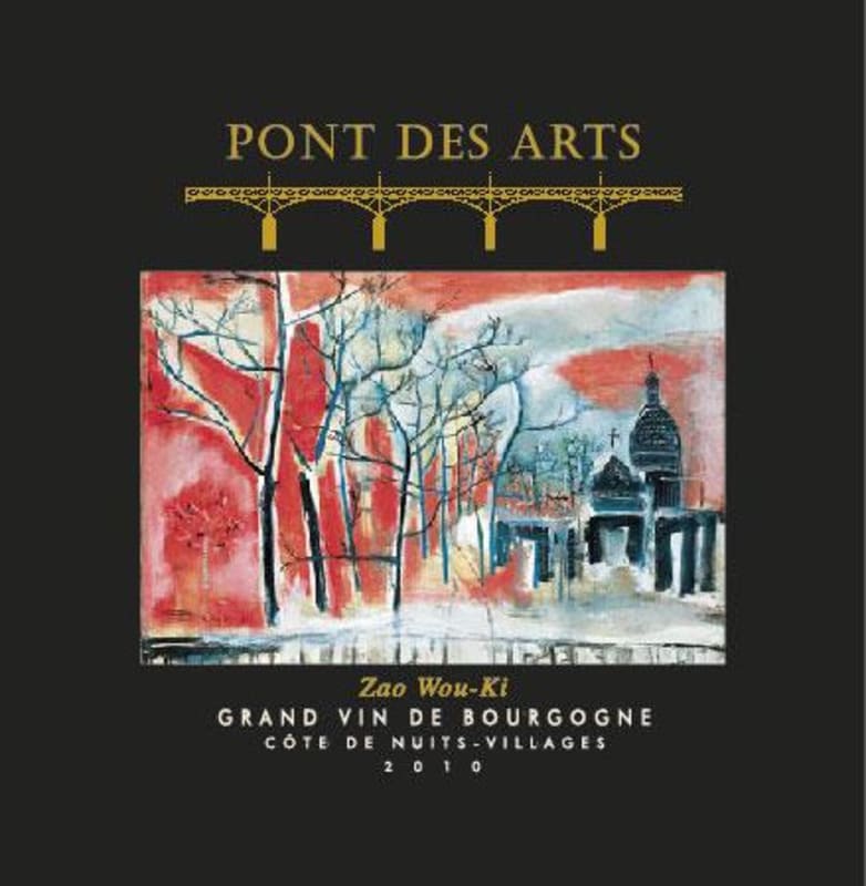Pont des Arts Cote de Nuits-Villages 2010 Front Label