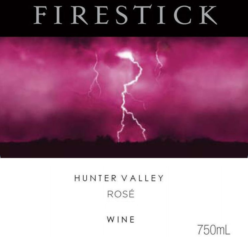 Poole's Rock Wines Firestick Rose 2009 Front Label