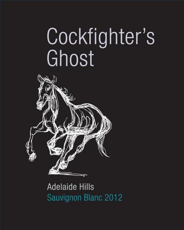 Poole's Rock Wines Cockfighter's Ghost Sauvignon Blanc 2012 Front Label