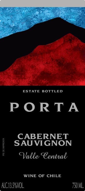 Porta Winery Cabernet Sauvignon 2014 Front Label