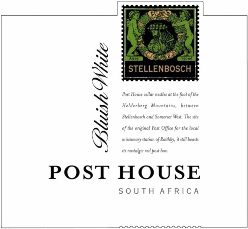 Post House Vineyards Blueish White 2011 Front Label