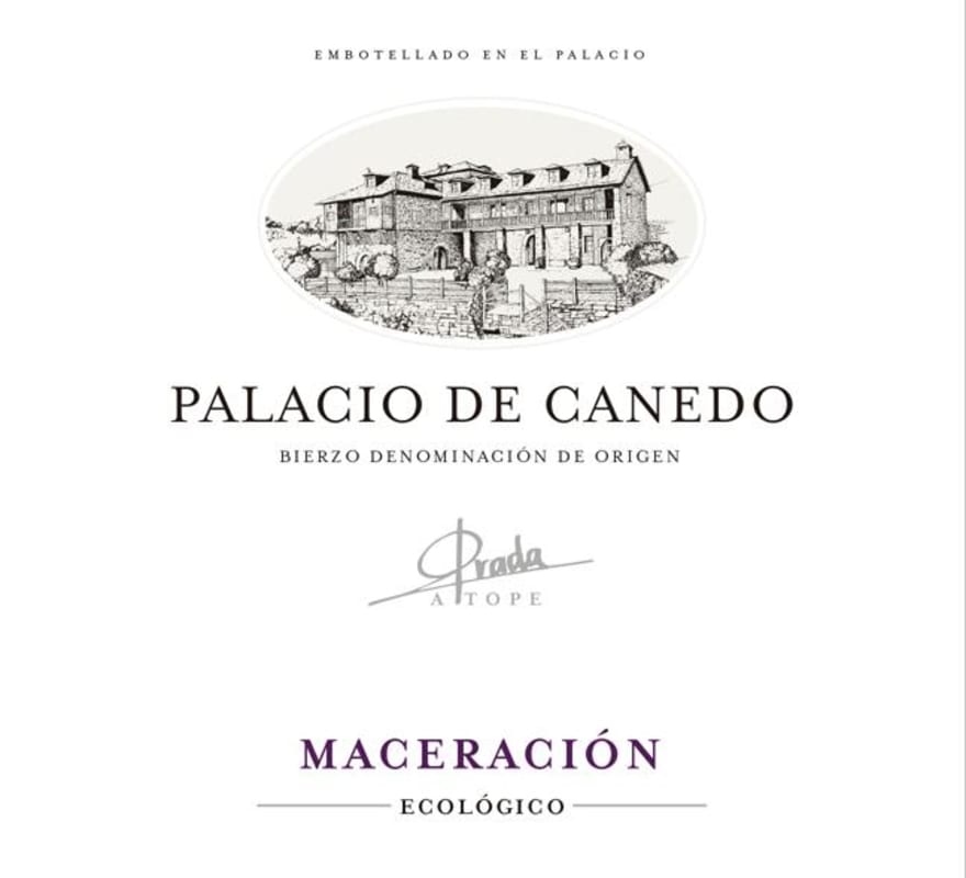 Prada a Tope Palacio de Canedo Maceracion Carbonica 2014 Front Label