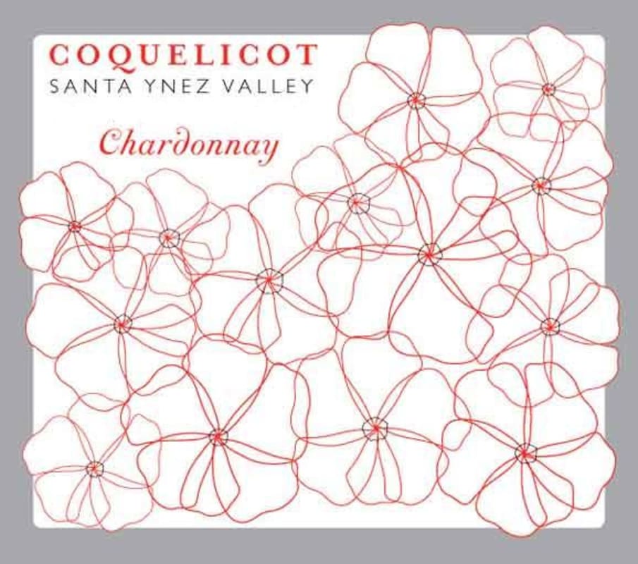Coquelicot Estate Vineyard Chardonnay 2013 Front Label