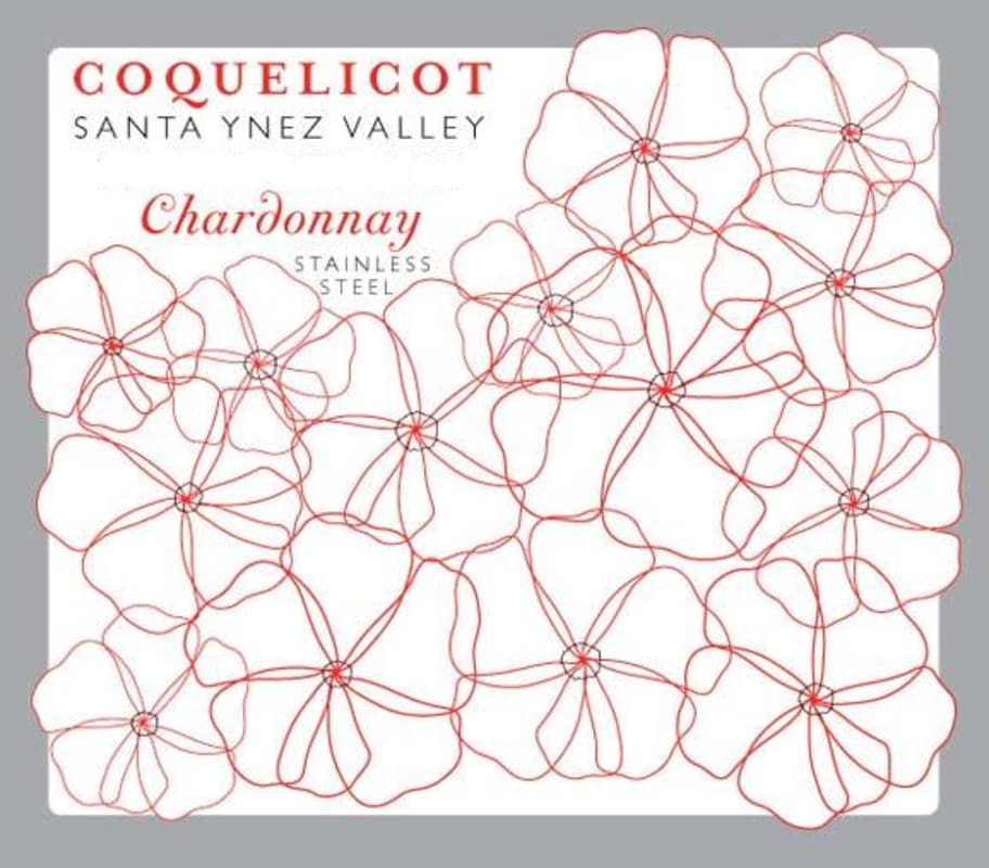 Coquelicot Estate Vineyard Chardonnay 2007 Front Label