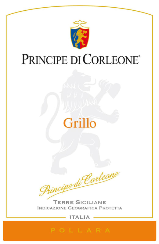 Principe di Corleone Sicilia Grillo 2014 Front Label