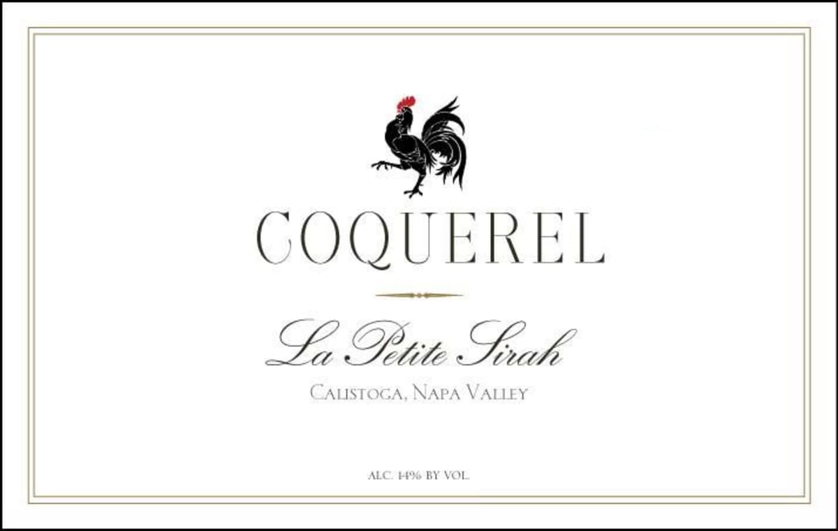 Coquerel Wines Petite Sirah 2010 Front Label