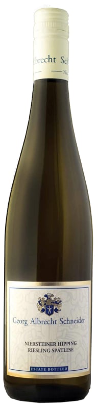 Georg Albrecht Schneider Niersteiner Hipping Riesling Spatlese 2015 Front Bottle Shot