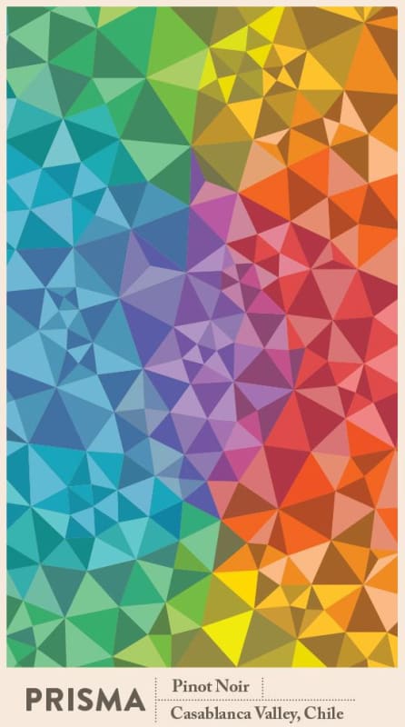 Prisma Pinot Noir 2015 Front Label