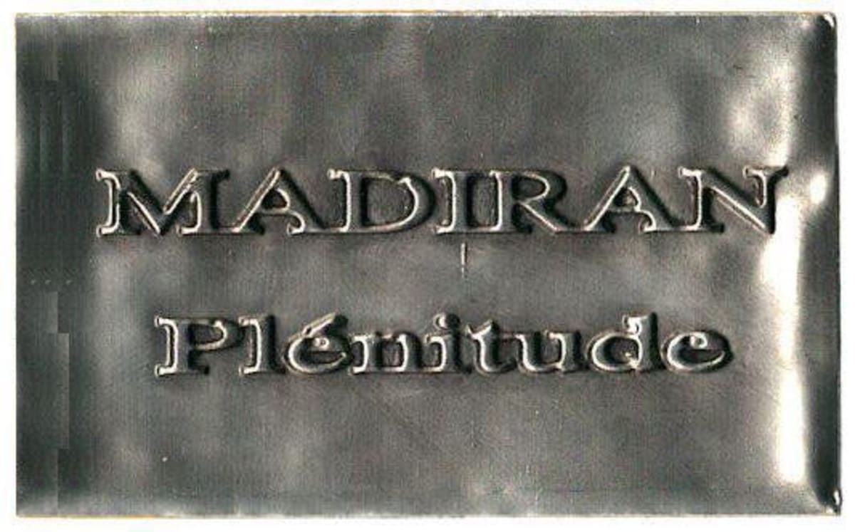 Producteurs Plaimont Madiran Plenitude 2010 Front Label