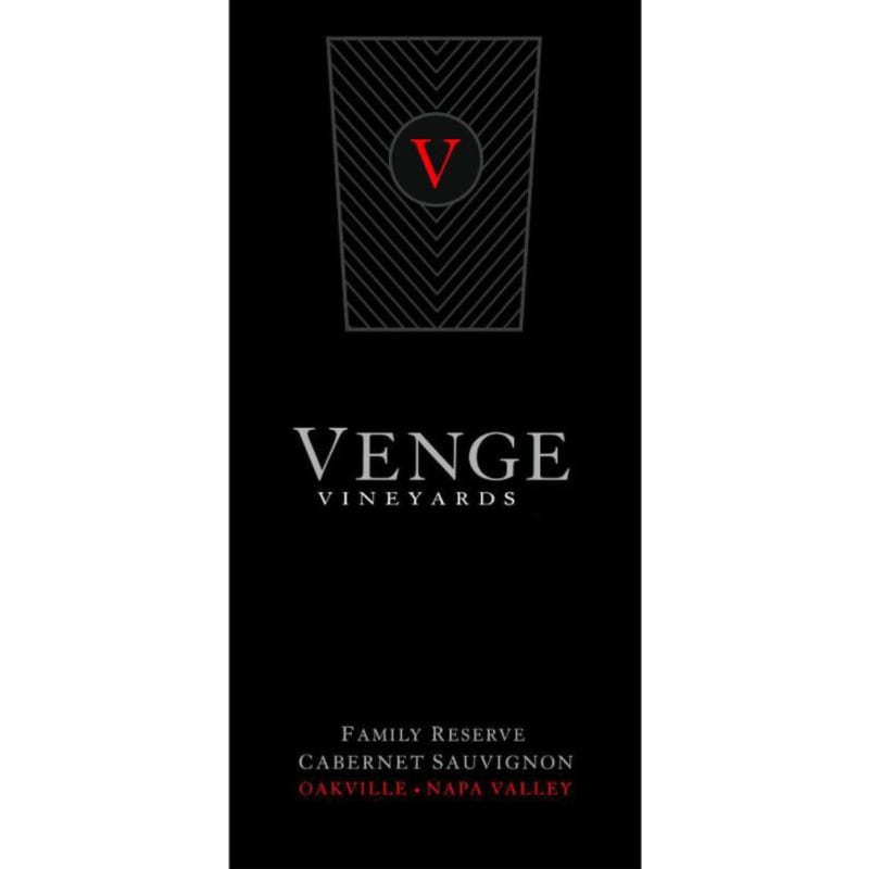 Venge Vineyards Family Reserve Cabernet Sauvignon 1997 Front Label