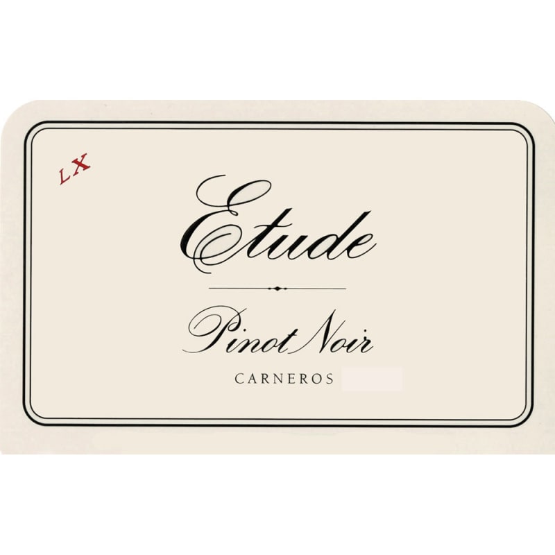 Etude LX Pinot Noir 1997 Front Label