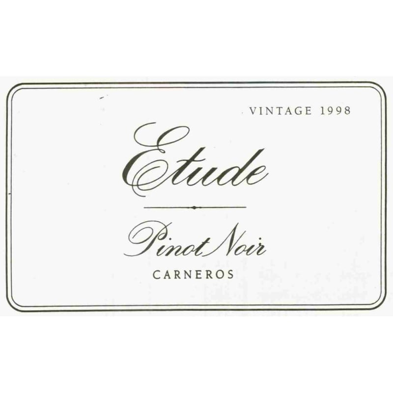 Etude Pinot Noir 1998 Front Label
