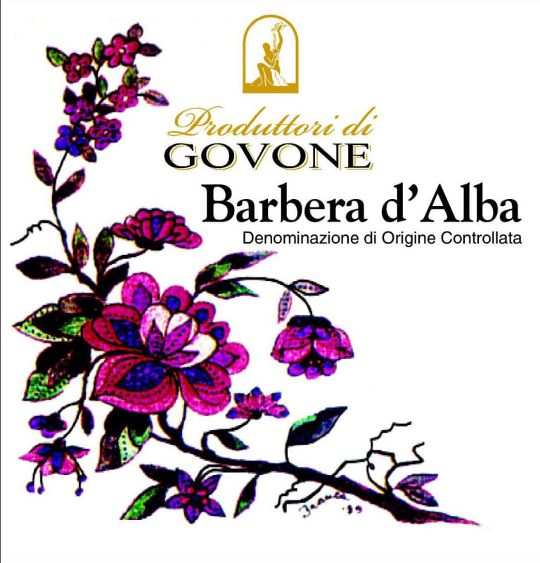 Produttori di Govone Barbera d'Alba 2011 Front Label