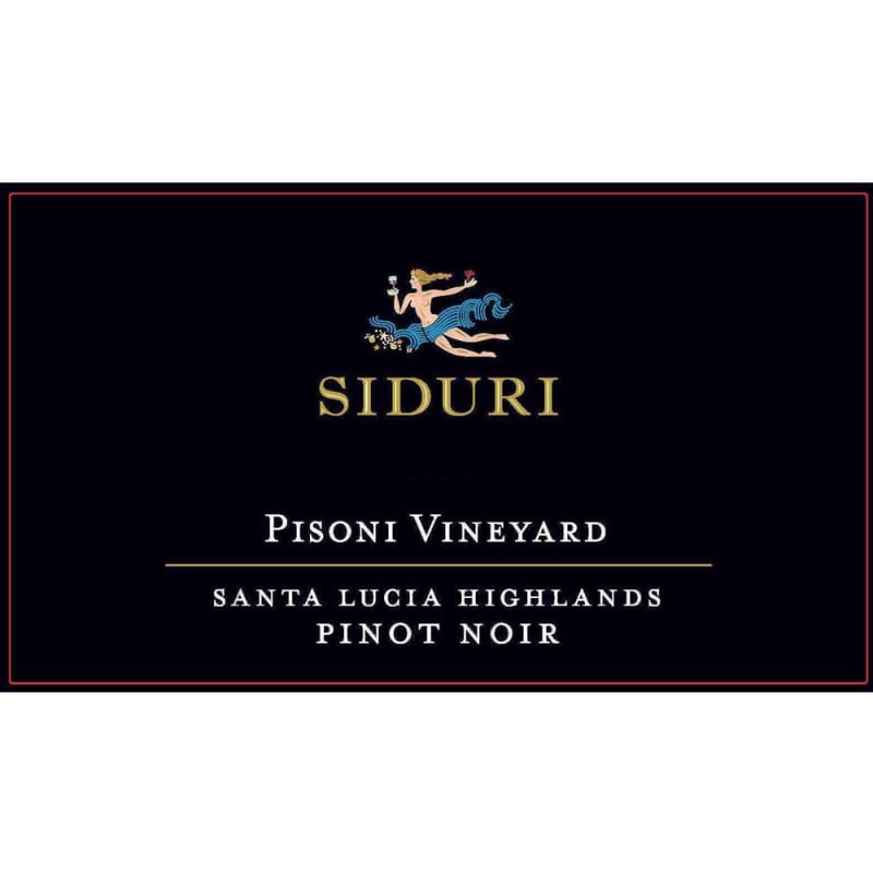 Siduri Pisoni Vineyard Pinot Noir 2015 Front Label