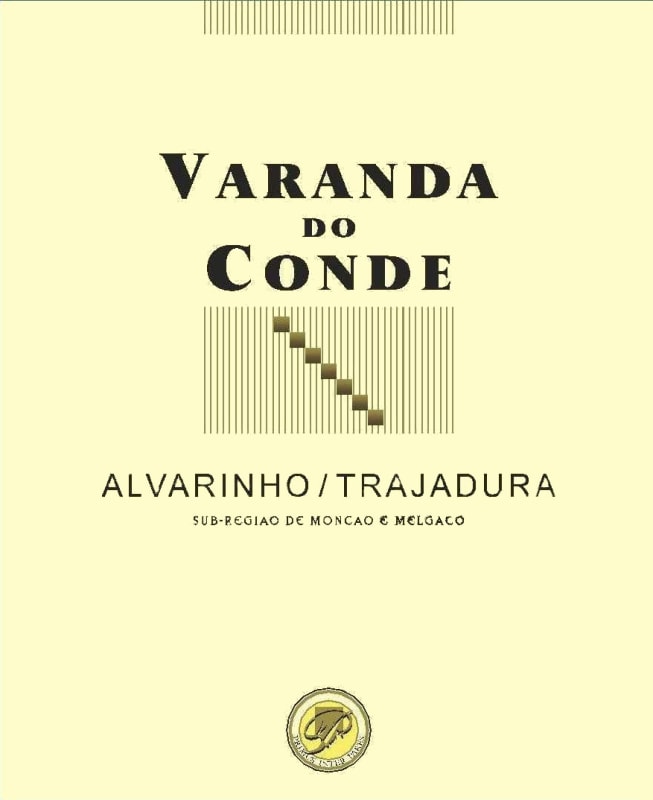 Provam Varanda do Conde Alvarinho Trajadura 2012 Front Label