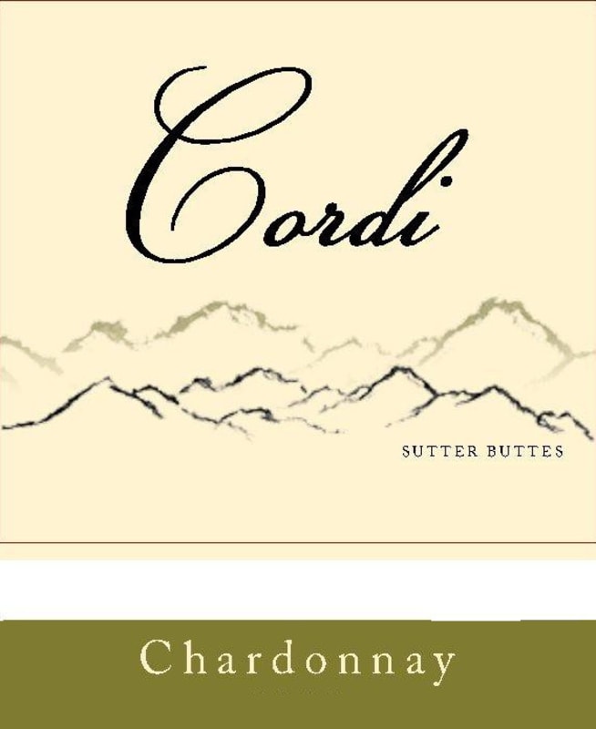 Cordi Winery Chardonnay 2013 Front Label