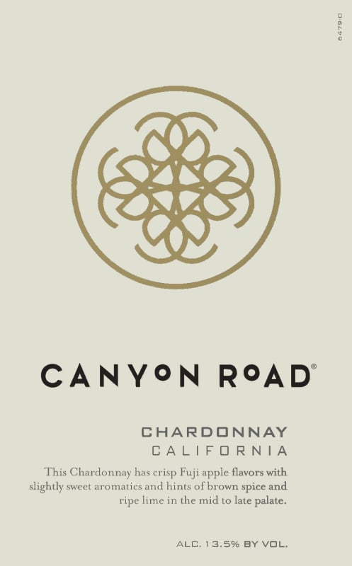 Canyon Road Chardonnay 2008 Front Label
