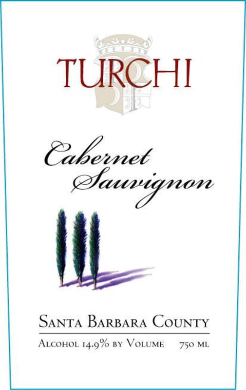 Core Turchi Cabernet Sauvignon 2008 Front Label