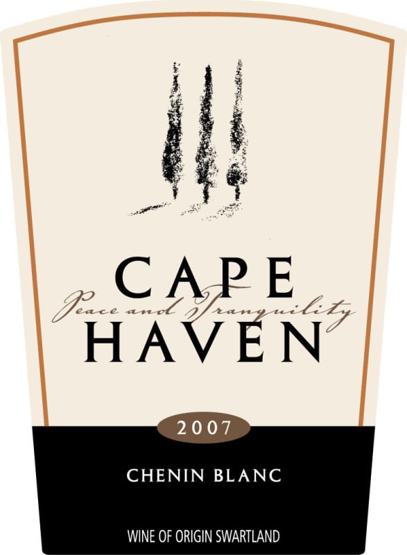 Pulpit Rock Winery Cape Haven Chenin Blanc 2007 Front Label
