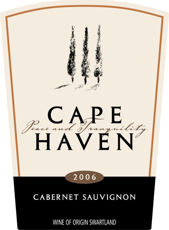 Pulpit Rock Winery Cape Haven Cabernet Sauvignon 2006 Front Label
