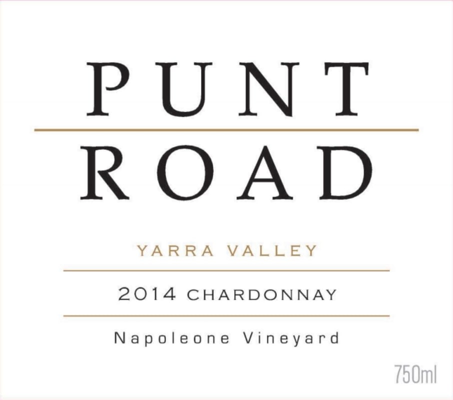Punt Road Chardonnay 2014 Front Label