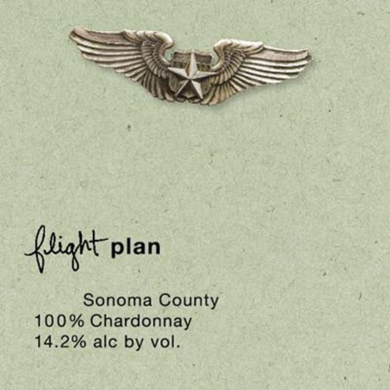 Cosa Obra Flight Plan Chardonnay 2013 Front Label