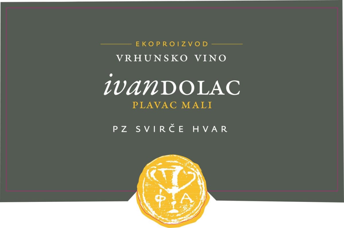 PZ Svirce Ivan Dolac Plavac Mali 2009 Front Label