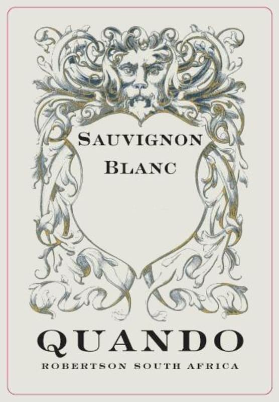 Quando Vineyards and Winery Sauvignon Blanc 2015 Front Label