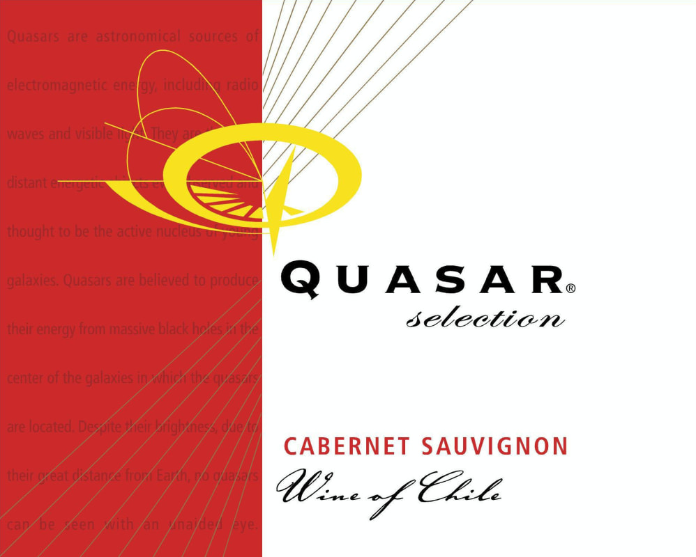 Quasar Wines Selection Cabernet Sauvignon 2013 Front Label