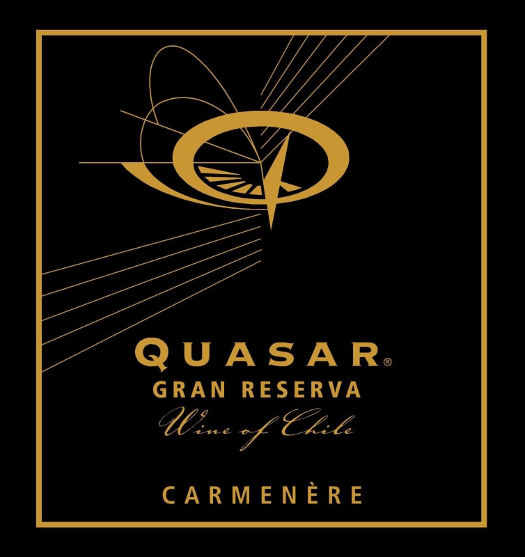 Quasar Wines Gran Reserva Carmenere 2013 Front Label